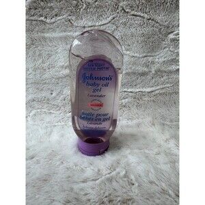Johnson & Johnson Baby Oil GEL Lavender 6.5 FL Oz 182 g NEW